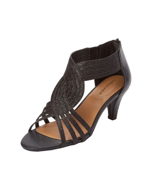 Comfortview Black The Genevieve Pump