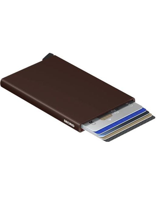 Secrid Brown Cardprotector for men
