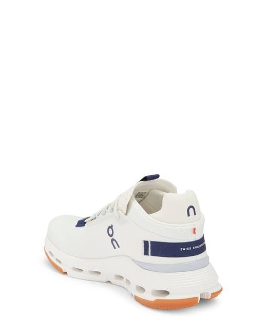 On Shoes White Cloudnova 2 Sneaker