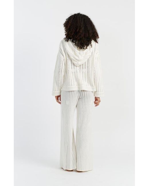 Chinti & Parker White Laura Whitmore Bohemian Trousers
