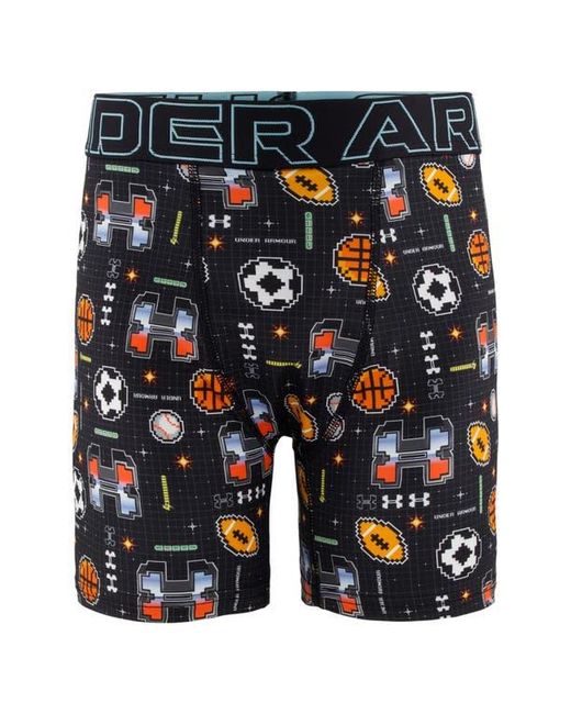 Under Armour Black Assorted 3-Pack Ua Performance Tech Boxer Briefs for men