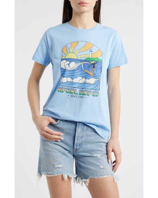 Rip Curl Blue Stringers Standard Graphic T-Shirt
