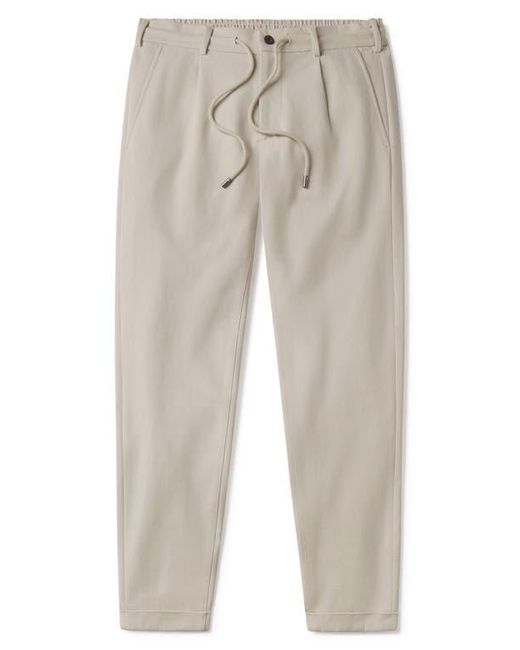 Cuts Natural Soho Pleated Stretch Trousers for men