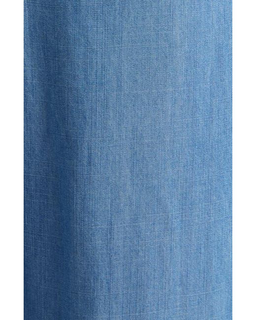 Caslon Blue Ankle Drawstring Utility Pants