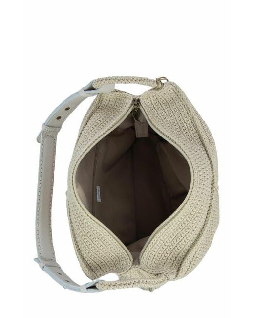 The Sak Gray Los Feliz Hobo Leather Bag