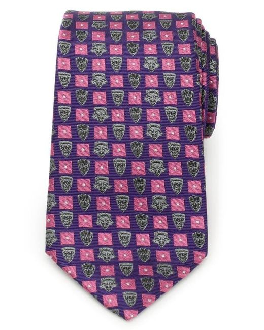 Cufflinks Inc. Purple Guardians Of The Galaxy Silk Blend Tie for men