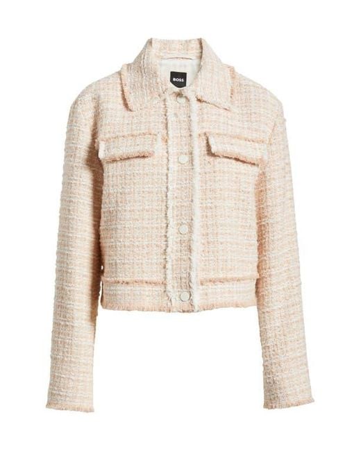 Boss Blue Tweed Jacket