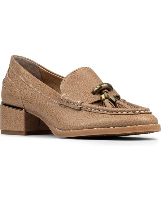 Donald J Pliner Brown Mirabel Tassel Loafer