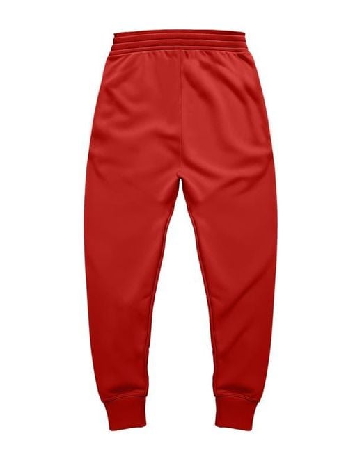 Alix Red Alien Midweight Fleece Jogger Pant for men