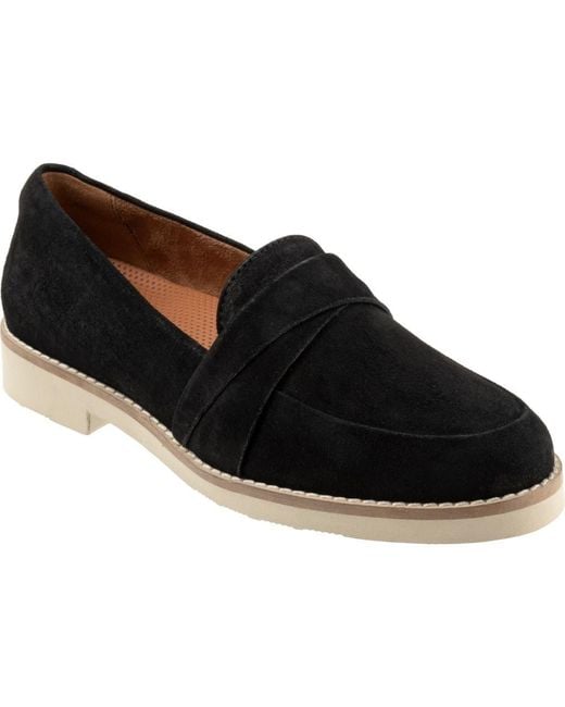 Softwalk® Black Walsh Loafer
