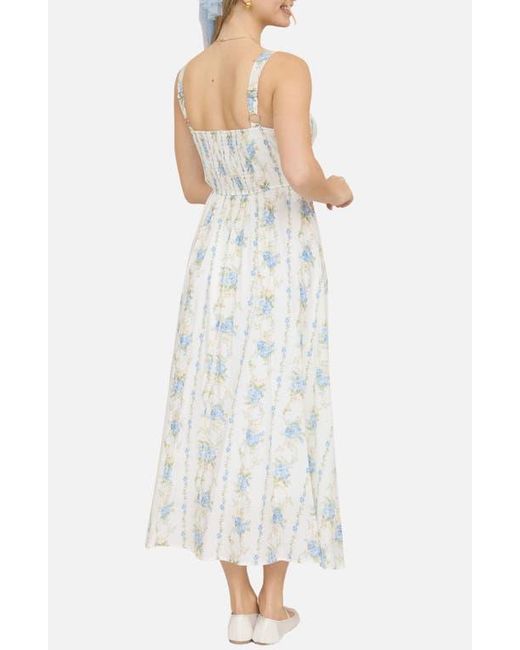 maggy london maxi dress Maggy London Women's Sleeveless Criss Cross Halter Neck Tiered Maxi Dress main image 0