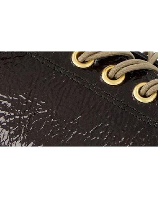 Paul Green Black Hadley Platform Sneaker