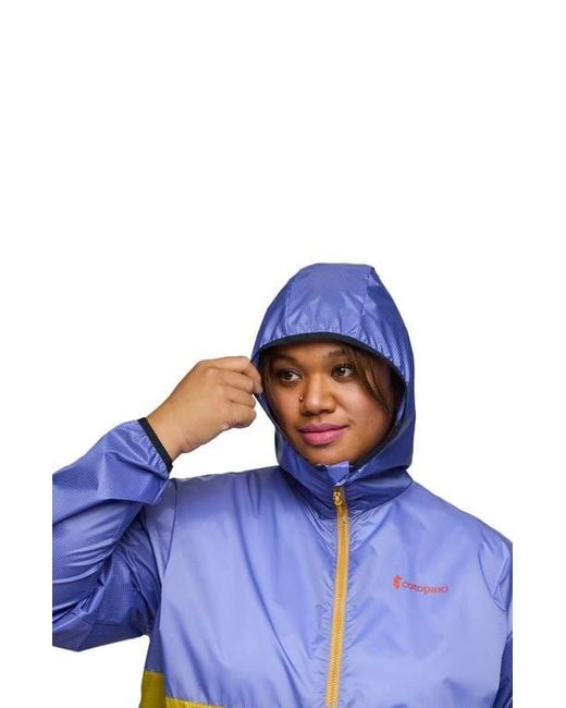 COTOPAXI Blue Teca Half-Zip Windbreaker