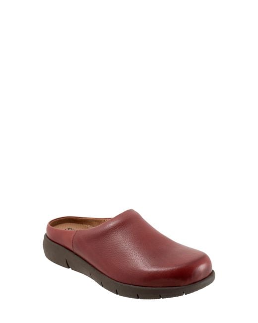 Softwalk® Red Andria Mule
