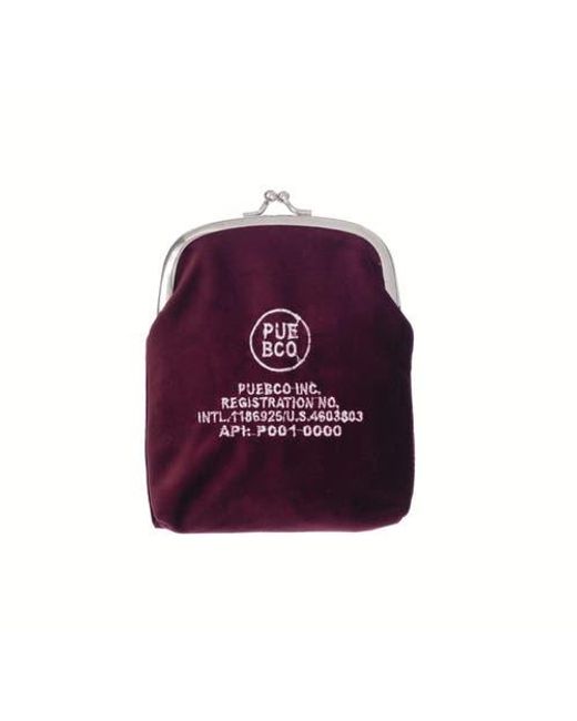 Puebco Purple Velvet Frame Pouch