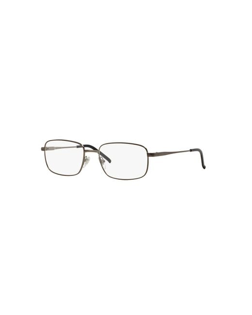 Sferoflex Gray 54Mm Square Optical Glasses for men