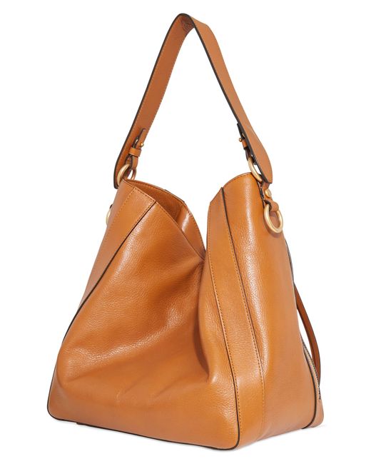 Rebecca Minkoff Brown Mab Leather Hobo Bag