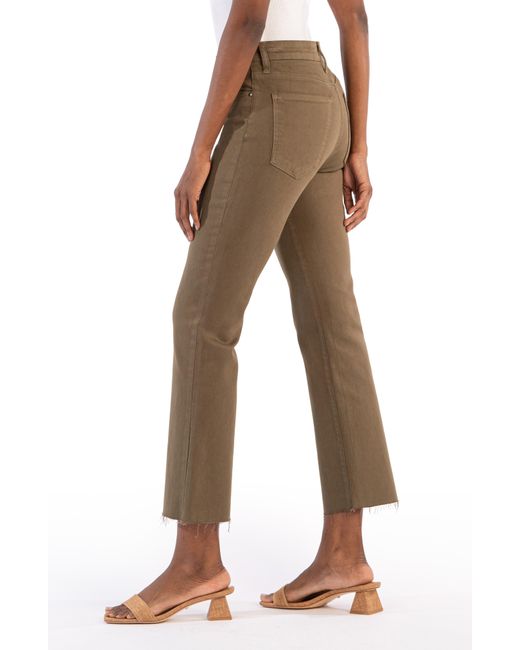 Kut From The Kloth Natural Kelsey High Waist Flare Ankle Jeans