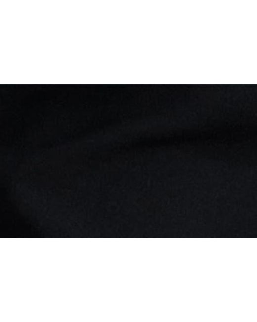 Mango Black Elastic Waist Flowy Pants
