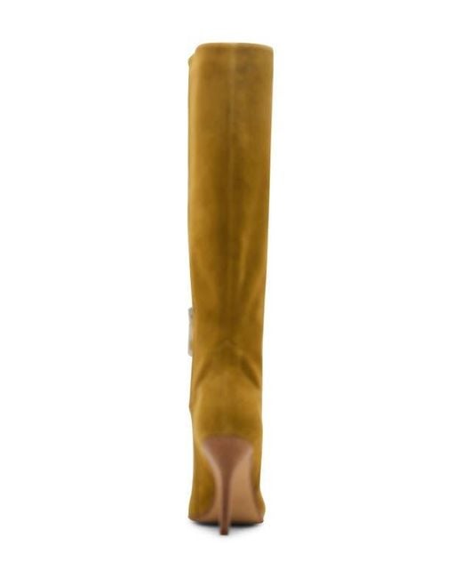 Steve Madden Brown Wescot Knee High Boot