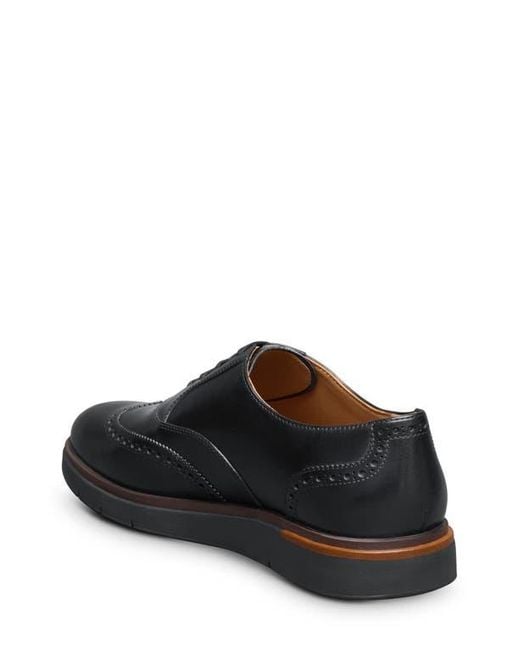 Allen Edmonds Black Carson Hybrid Wingtip Oxford for men