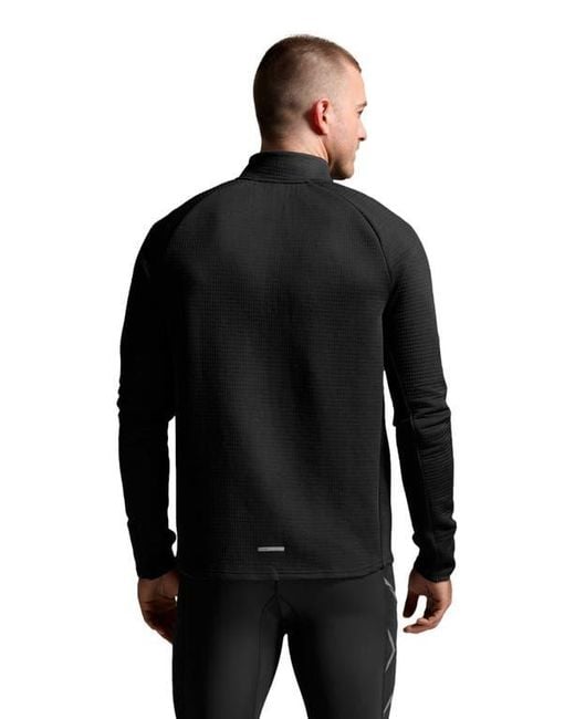2xu Black Ignition Haptic 1/4 Zip for men