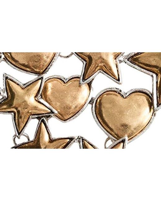 Mango Metallic Contrasting Necklace