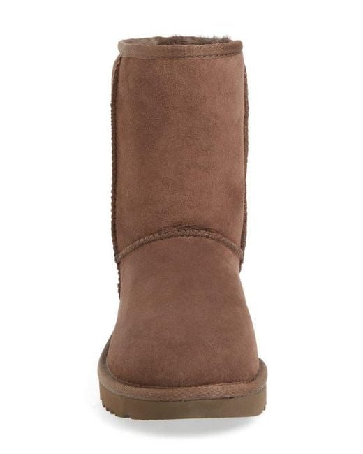 Ugg Brown Classic Ii Genuine Shearling Lined Short Boot
