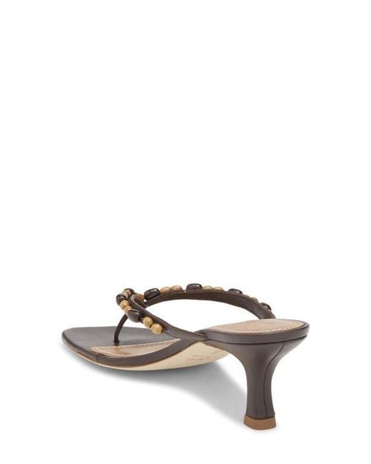 STAUD Freja Woven Thong Slide Sandal | Lyst