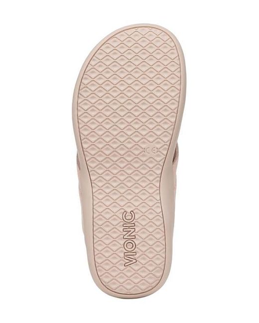 Vionic Pink Shore Flip Flop