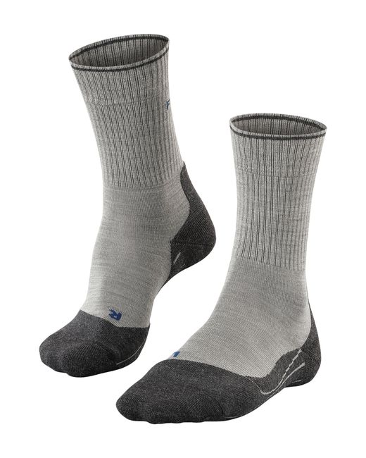 Falke Gray Tk2 Explore Wool Silk Hiking Socks