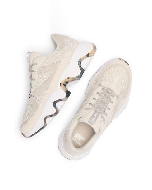Sorel White Kinetic Array Sneaker