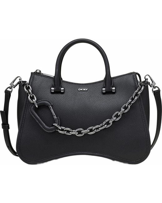 DKNY Black Adria Satchel
