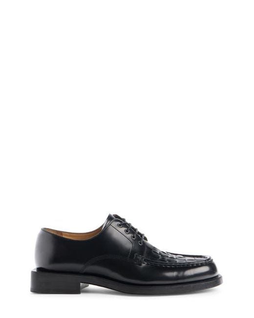 Jacquemus Black Les Derbies Tresses Woven Derby for men