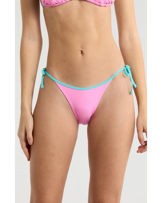 Rip Curl Pink Surf Puff Bikini Bottoms