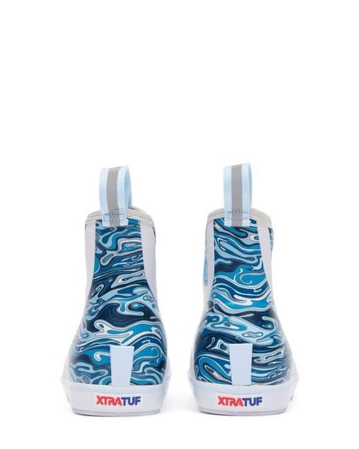 XtraTuf Blue Waterproof Ankle Deck Boot