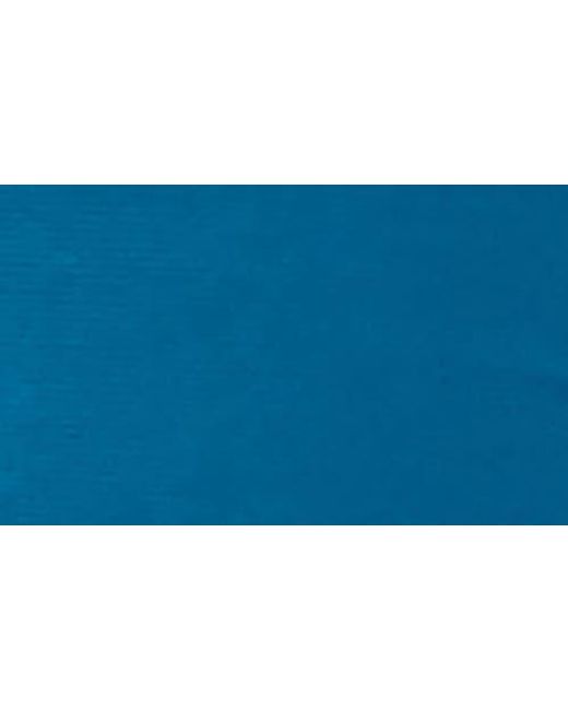 Alex Evenings Blue Embellished Side Ruched Jersey Gown