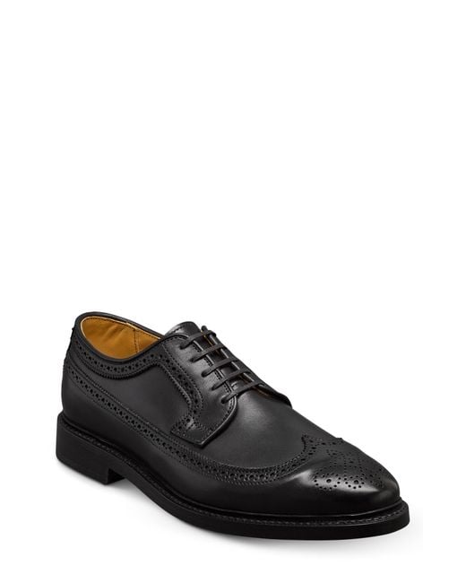 Allen Edmonds Black Mason Reserve Wingtip Derby Dress Shoe for men