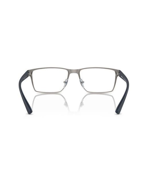 Emporio Armani Multicolor 53Mm Rectangle Optical Glasses for men