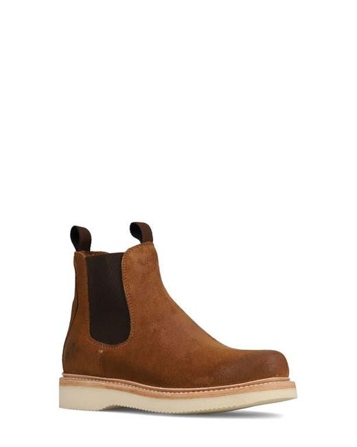 Frye Brown Hudson Chelsea Boot for men