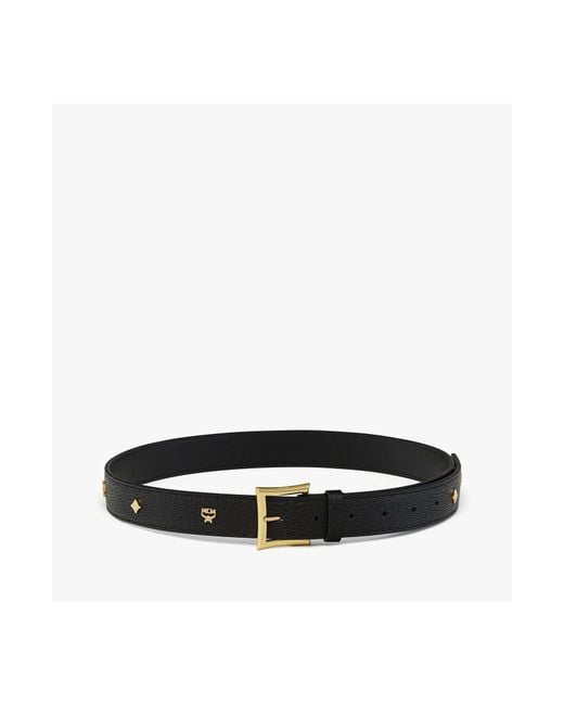 MCM Black Pina Belt