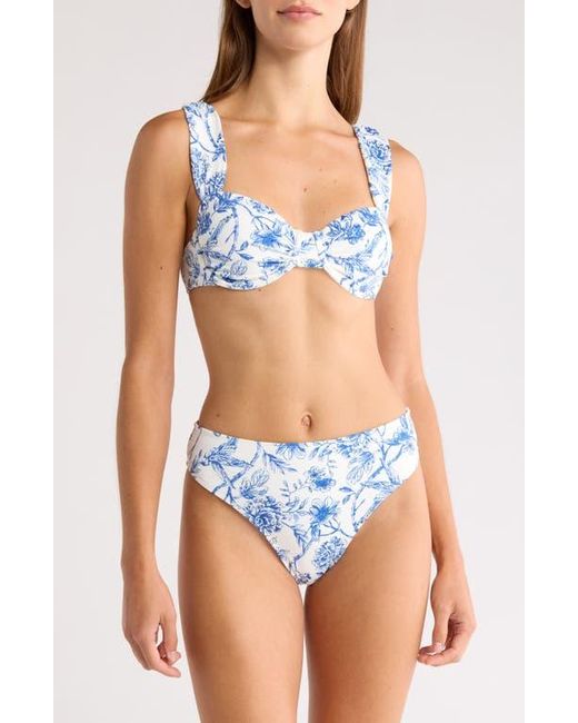 Hutch Blue High Waist Bikini Bottoms