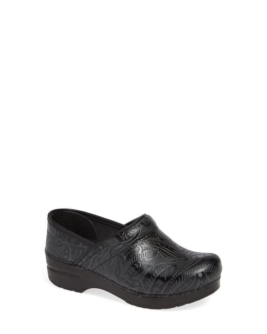 Dansko Black 'Professional' Clog