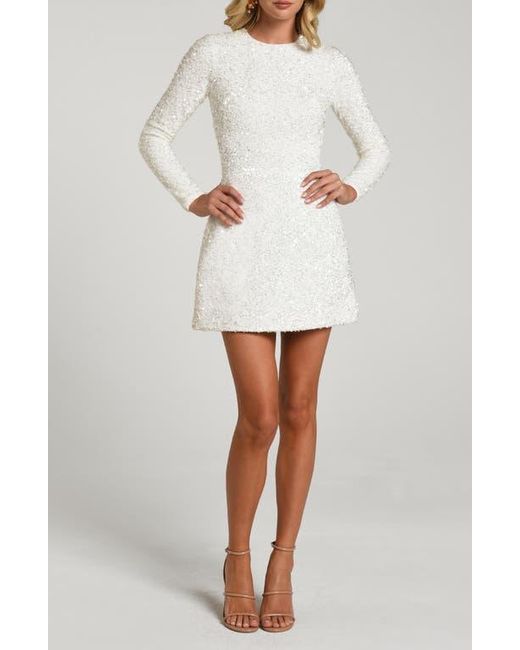 long sleeve viscose dress CO Long-Sleeve Midi Shirtdress