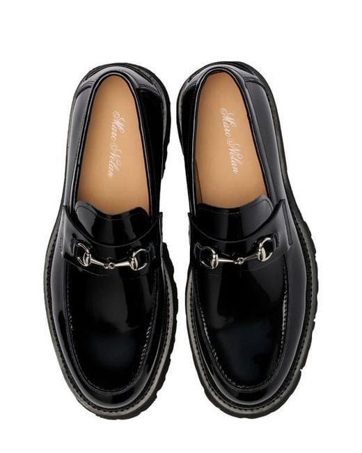 MARC NOLAN Black Blake Bit Loafer for men