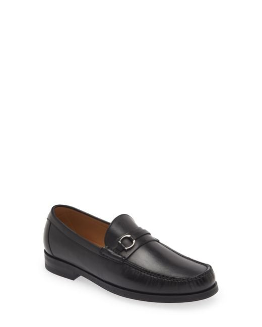 Canali Buffed Bit Loafer in Gray for Men | Lyst