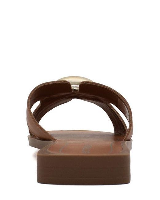 BOTTER Brown Cutout Slide Sandal