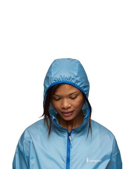 COTOPAXI Blue Teca Half-Zip Windbreaker