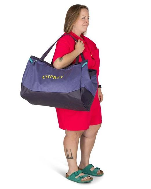 Osprey Transporter Gear Tote 60 - Sac Fourre-Tout Robuste Et Étanche, Idéal Camping & Aventures