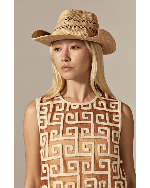 Helen Kaminski Gwen Raffia Cowboy Hat in Natural | Lyst display picture 3